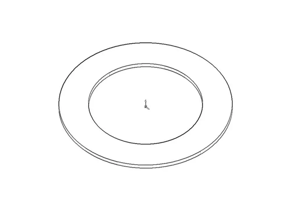 DORNBRACHT Dichtung Vf 3110 ERSATZTEILE 091440002 41,0 x 27,0 x 1,0 mm, 09144000290 Galeriebild 1